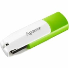 Флеш-память USB Apacer AH335 64 ГБ USB 2.0 green/white (AP64GAH335G-1)