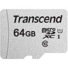 Карта памяти Transcend microSDXC 64 ГБ UHS Speed Class 1 (U1)Class 10 (TS64GUSD300S )