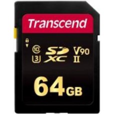 Карта памяти Transcend SDXC 64 ГБ UHS-II Class 3 (U3) (TS64GSDC700S)
