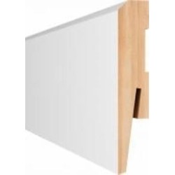 Плинтус МДФ Arbiton Paint-it MP1001 белый 100x2420 мм
