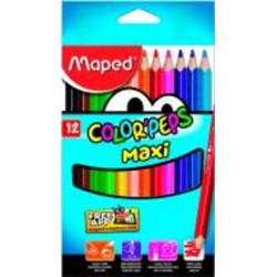 Карандаши цветные Color Peps Maxi 12 цветов Maped