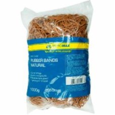 Резинки для денег Buromax NATURAL, 1000 г