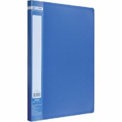Папка A4 с боковым прижимом Jobmax синяя Buromax BM.3401-02