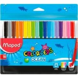 Фломастеры Color Peps Ocean 18 цветов (MP.845721) Maped