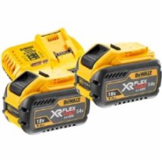 Зарядное устройство DeWalt и 2 аккумулятора DCB118X2