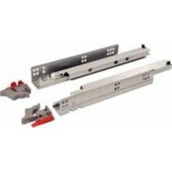 Направляющая шариковая Hafele 433.06.537 WOODPRO L-350 мм с клипсами