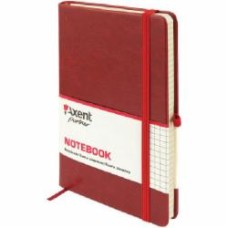 Книга для записей Partner Lux, 125 * 195, 96л, кл, бордовый Axent