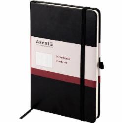 Книга для записей Partner Lux, 125 * 195, 96л, кл, черный Axent
