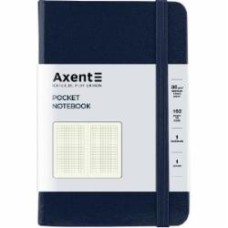 Книга для записей Partner, 95 * 140, 96л, клет, синяя Axent