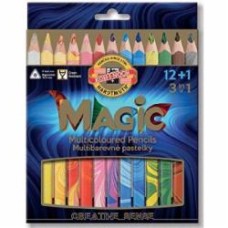 Карандаши цветные Magic 12 шт. + карандаш-блендер Koh-i-Noor