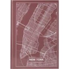 Книга для записей Maps New York А4 96 л 8422-543-a Axent