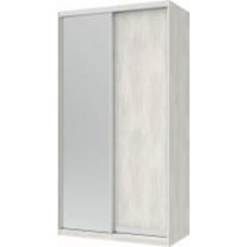 Шкаф-купе Сити Лайт Doros 1200x600x2250 мм белое дерево двери / ДСП/зеркало