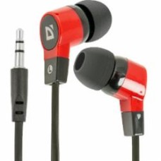 Наушники Defender Basic 619 red/black вставки