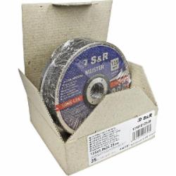Круг отрезной по металлу по нержавеющей стали S&R Meister 125x2,0x22,2 мм 131010125-25