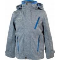 Куртка детская для мальчика HUPPA softshell Jamie р.122 серый 18010000-00186-122