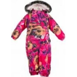 Комбинезон для девочки HUPPA Reggie 1 р.80 фуксия 36020130-81763-080