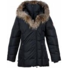 Пальто для девочки HUPPA Royal р.152 черный 12480055-00009-152