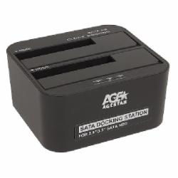 Док-станция Agestar USB3.0, 2 слота 3UBT6-6G (Black) Док-станция Agestar USB3.0, 2 слота 3UBT6-6G (Black)