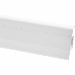 Плинтус SAN DECOR Elegance 719 белый 26х70х2500 мм