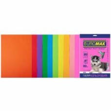 Бумага офисная цветная Buromax A4 80 г/м Neon + Intensiv 20 листов BM.2721820-99 разноцветный