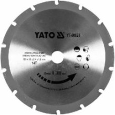 Пильный диск YATO 185x20x2,4 Z14 YT-60628