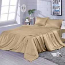 Комплект постельного белья полуторный Beige бежевый Zastelli