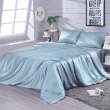 Комплект постельного белья семейный Blue синий Zastelli