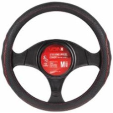 Чехол на руль Voin VLOD-L282 BK/RD L черный с красным