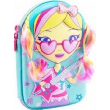 Пенал объемный 4D QT-5731 Cool For School голубой