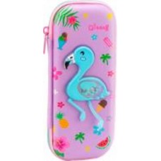 Пенал с LED-аппликацией QT-5759 Cool For School розовый