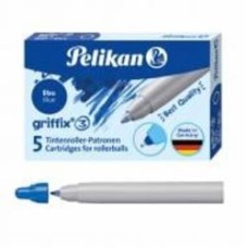 Набор картриджей для капиллярных ручек синий 960567 Pelikan 5 шт.