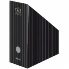 Лоток для бумаг картонный складной вертикальный Montana Black 10085090 Herlitz