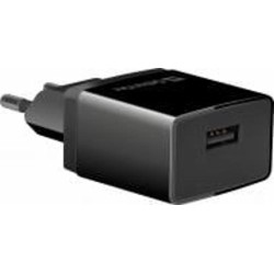 Сетевое зарядное устройство Defender EPA-10 черный 1xUSB 5V/2.1А пакет 83572