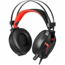 Наушники Redragon Memecoleous black/red Vibration