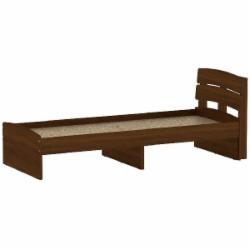 Кровать Компанит Модерн (80) 80x200 см орех