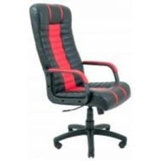 Кресло Richman Атлант Пластик Рич М1 Комбо 2230/2210 черный/красный