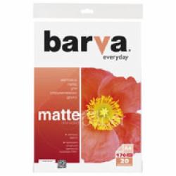 Фотобумага Barva Everyday Матовая 170 г/м2 A4 20 л (IP-AE170-321) белый