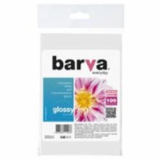 Фотобумага Barva Everyday Глянцевая 200 г/м2 10x15 100 л (IP-CE200-217) белый