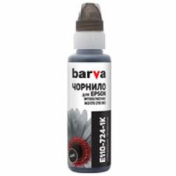 Чернила Barva для фабрик печати Epson M1100/M3170 (110 Bk) 100 мл пигмент (E110-724-1K) black pigment