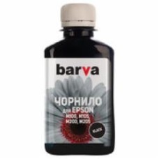 Чернила Barva для фабрик печати Epson M100/M105/M200/M205 (774 BK) 180 г пигмент (M100-407) black pigment