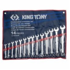 Набор ключей рожково-накидных KING TONY 14 шт. 1214SR