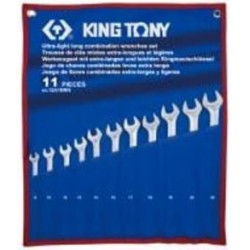 Набор ключей комбинированных KING TONY удлиненных 8-24 мм 11 шт. 12A1MRN