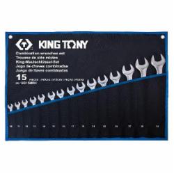 Набор ключей комбинированных KING TONY 10-32 мм 15 шт. 12D15MRN