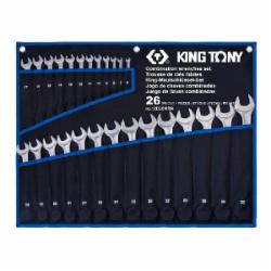 Набор ключей комбинированных KING TONY 6-32 мм 26 шт. 12D26MRN