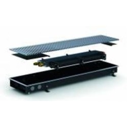 Конвектор внутрипольный Carrera MV (Black) 250/2000/65 + вент. DC 24V