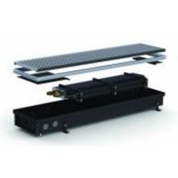 Конвектор внутрипольный Carrera SV (Black) 250/1500/ 90 + вент. DC 24V