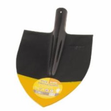 Лопата MasterTool 220х300х390 мм черно-желтая покраска 0,9 кг 14-6254