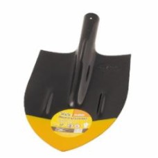 Лопата MasterTool 210х290х405 мм черно-желтая покраска 0,7 кг 14-6255