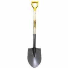 Лопата MasterTool с черенком и ручкой 205х280х476 мм молотковая покраска 14-6268
