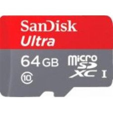 Карта памяти SanDisk microSDHC 64 ГБ Class 10UHS-I (SDSQUNR-064G-GN3MN)